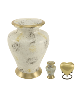 White Marble Urn Keepsake