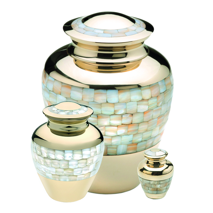 Mother of Pearls Urn